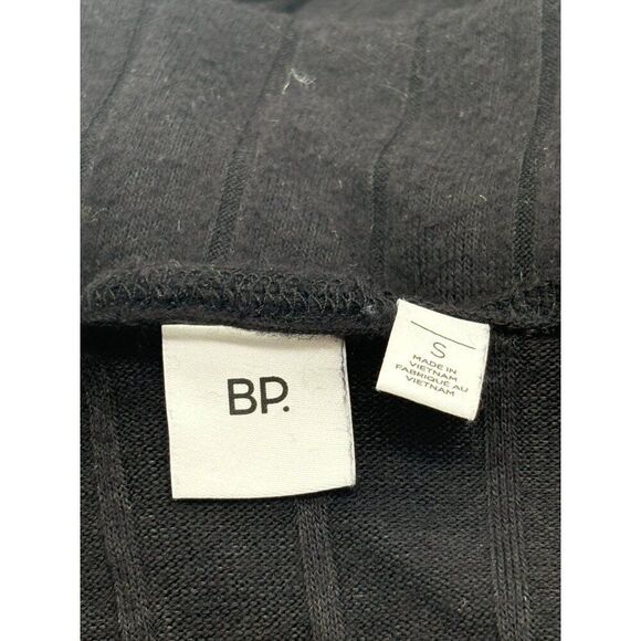 BP Women’s Knit Rib Robe In Black, - Picture 7 of 11